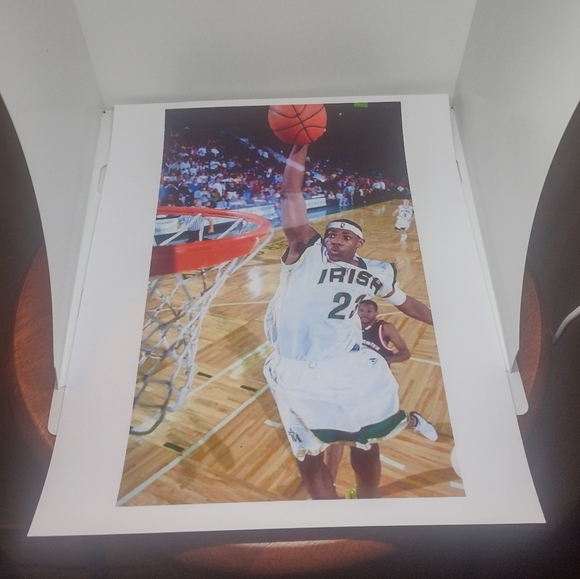 LEBRON JAMES HIGH SCHOOL☘️11 POSTER ULTRA GLOSSY REPRINT 8.5x11 BUNDLE SET!☘️👀 - Picture 1 of 11